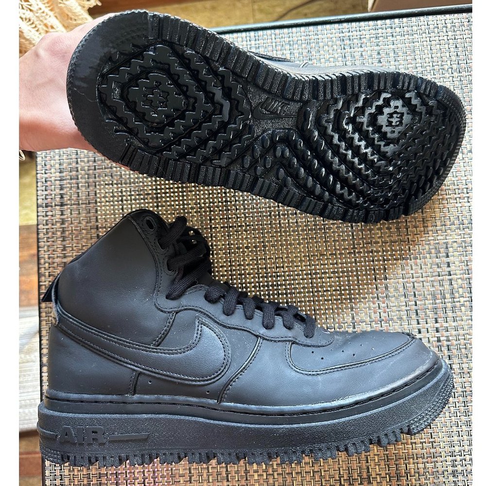 NIKE AIR FORCE 1 *Limited Edition* Boot Black Anthracite Men's Size 11.5